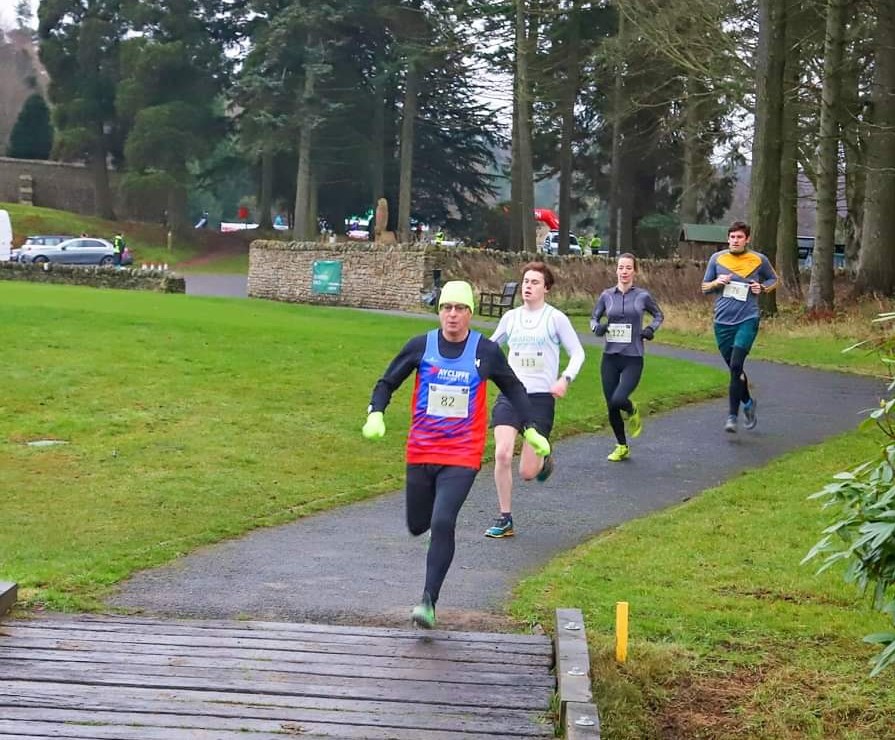 Andy at Slaley Hall 5 Mile Trail Race